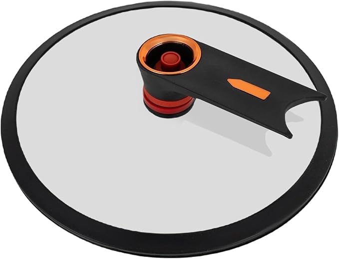 8L / 8.45Qt Micro Pressure Cooker With Visual Glass Lid & Handles, Non-Stick Multi-Function Pot For Gas, Electric Ceramic & Induction Stoves(Black)
