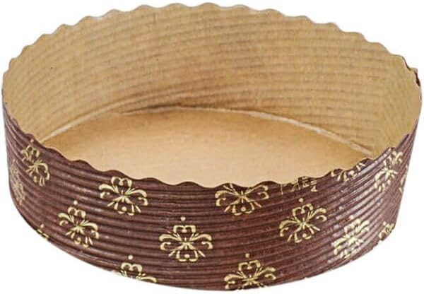 ANGEL’S PEEL LOUNGE Paper Baking Pans 30 Pcs - 4'' x 4'' x 1.2'' Inch Round Disposable Paper Baking Molds for Cake, Pie, Tart or Quiche - Microwave Oven & Freezer Safe Shallow Bakeware Cups