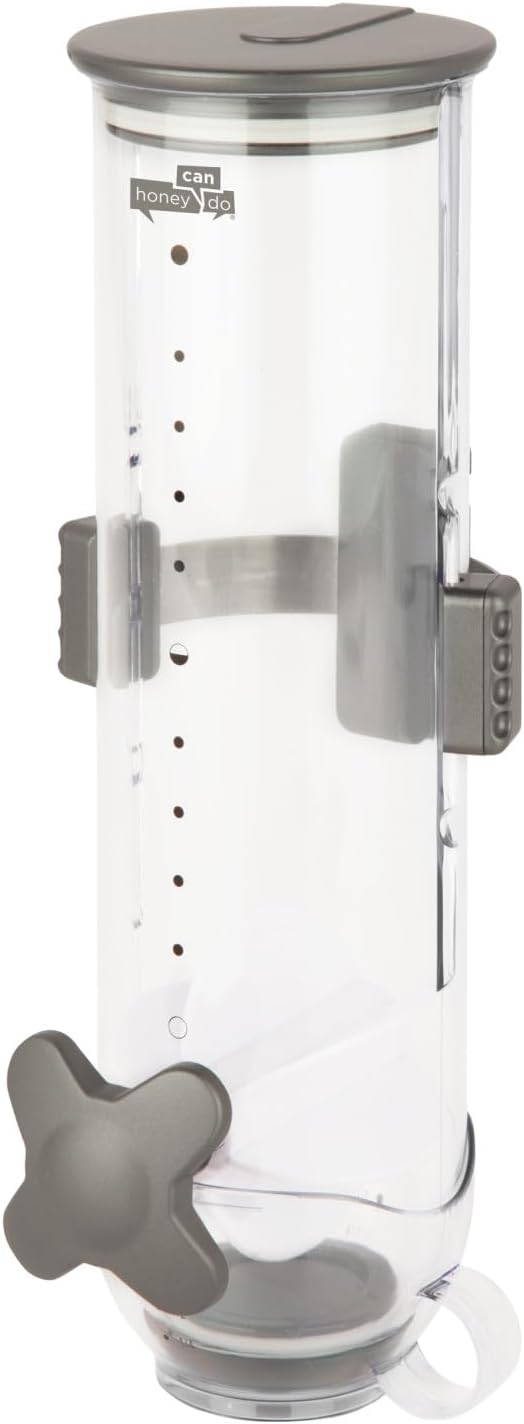 Zevro KCH-06138 Indispensable SmartSpace Wall-Mounted 13-Ounce Dry-Food Dispenser