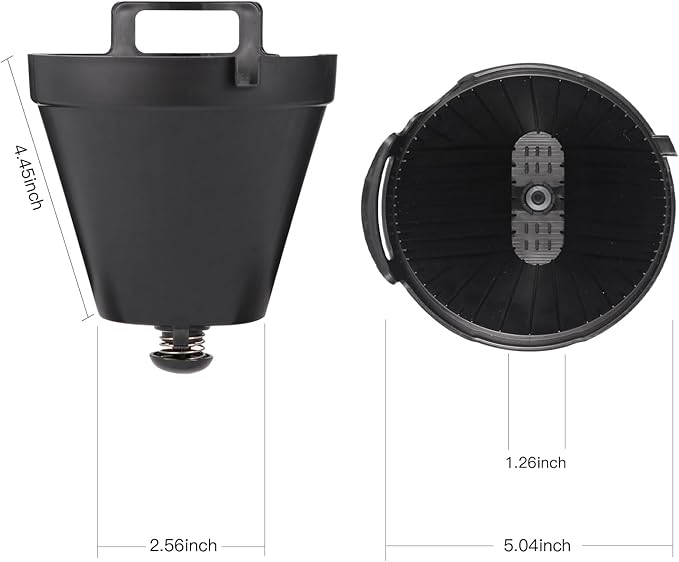 Permanent CE250 CE251 Filter Basket Holder Compatible with Ninja 12-Cup Programmable Coffee Brewer CE200, CE200BRN, CE200C, CE201, CE201BRN, CE201C