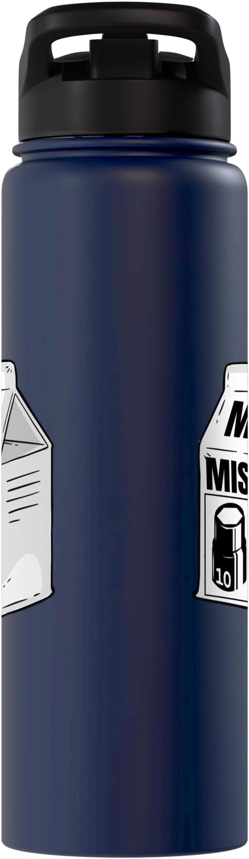 Missing 10mm Socket Milk Carton Funny Car Mechanic Stainless Steel Insulated Water Bottle