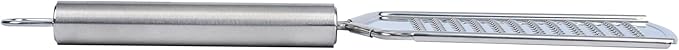 Restaurantware-German Standard Fine Handheld Graters, 6 Flat Cheese Graters - Dishwashable, Durable, Stainless Steel Food Grater With Handle, Suitable For Chocolate, Nutmeg, Garlic, Lemon, And, More