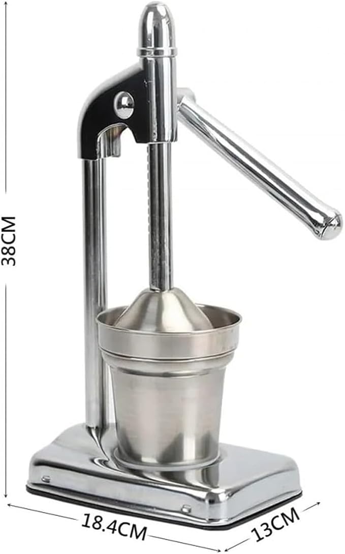 Cast Iron Juicer Hand Press, Manual Juicer Hand Press, Heavy Duty Countertop Lime Citrus Crush Machine for Fresh Lemonade Orange Juice, Easy to Clean, Home and Kitchen