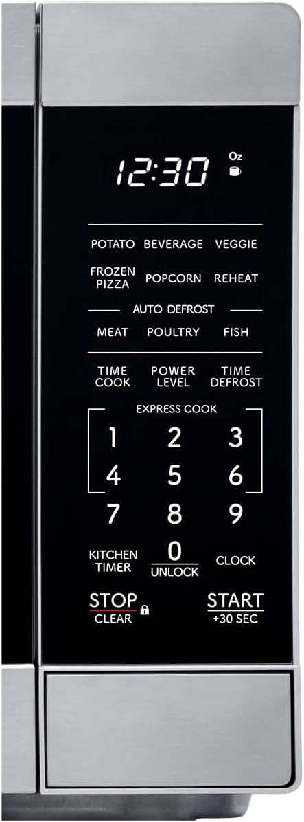 SHARP Countertop Microwave Oven with Removable 10.6" Carousel Turntable, 900 Watt, 0.9 Cubic Feet, Stainless Steel