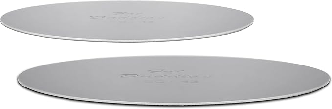 Fat Daddio's PCB-4PK Anodized Aluminum Replacement Bottom for 4 Inch Cheesecake Pan, Set of 2