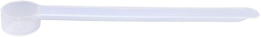 Plastic Measuring Scoop, (1.25 cc | 1/4 teaspoon | 1.25 mL) Long Handle Spoons for Powders, Granules, Coffee, Pet Food, Baking Supplies, Protein and Other Dry Goods, BPA Free (Set of 500)