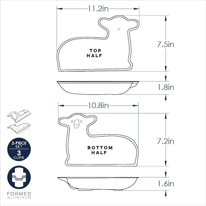 Nordic Ware 3D Lamb Cake Pan