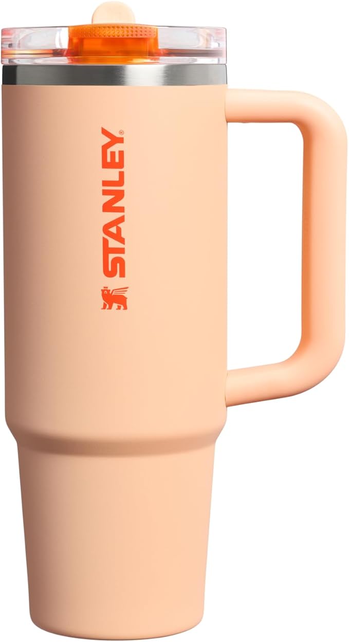 STANLEY Quencher ProTour Flip Straw Tumbler with Leakproof Lid | Built-In Straw & Handle | Cupholder Compatible for Travel | Insulated Stainless Steel Cup | BPA-Free