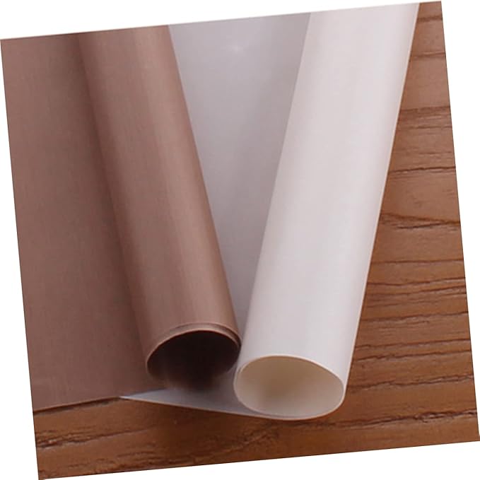 Unomor 3pcs Oven Mat Liner Non-stick Baking Paper Reusable High Temperature Liner Oil Paper for Cooking Bbq Oven Mat for Bottom