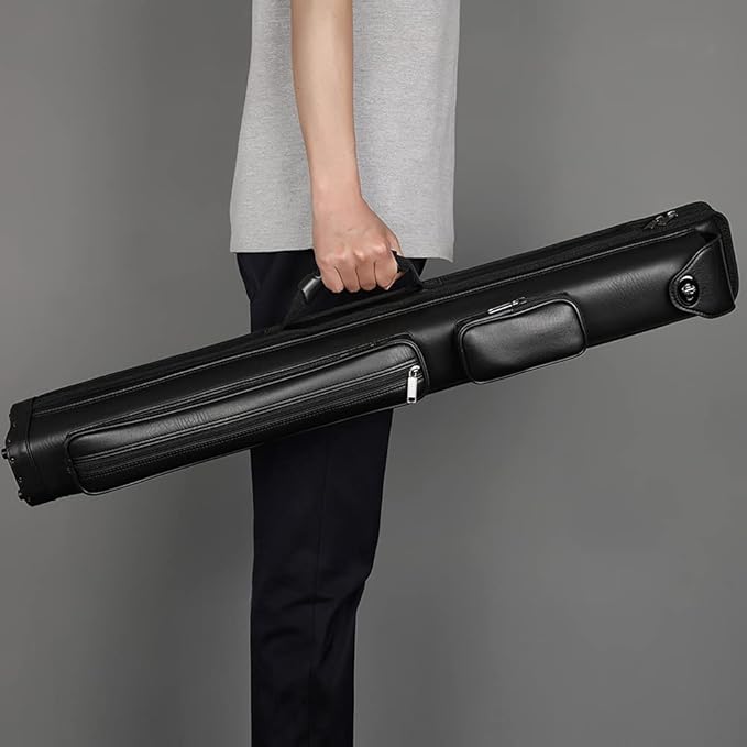 2X2 Billiards Pool Cue Tube Carrying Case