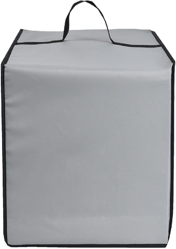 AF-WAN Silver Grey Coffee Maker Cover, Waterproof, UV Resistant, Compatible with Ninja CFN601, CM401, Cuisinart SS-16