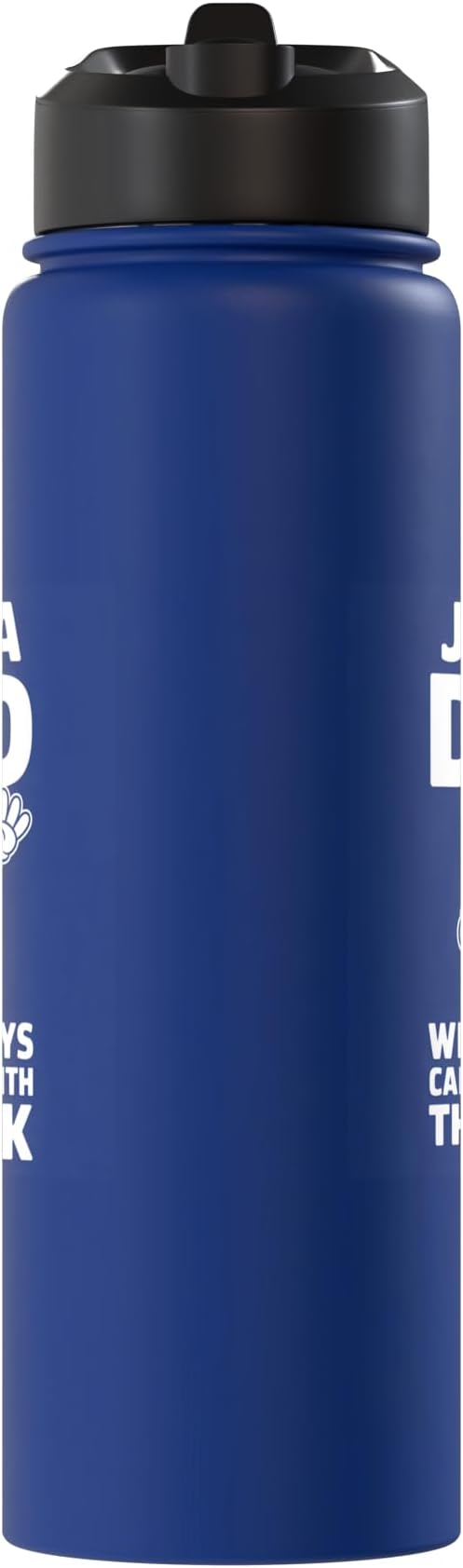 Just A Dad Who Always Came Back With The Milk Stainless Steel Insulated Water Bottle