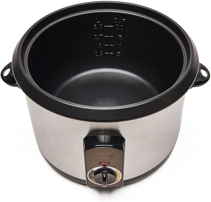 Pars Automatic Persian Rice Cooker - Tahdig Rice Maker Perfect Rice Crust, 20 Cup