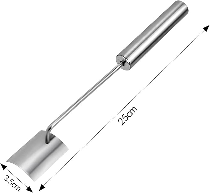 Long Handle Stainless Steel Corn Cob Stripper,Corn Cob Thresher,Corn Peeler,Corn Stripper,Corn Thresher,Corn Scraper (Style-C)