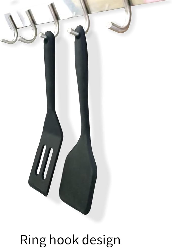 Mini Small Spatula, 2 Pieces Flexible Nonstick Brownie Silicone Tiny Spatula