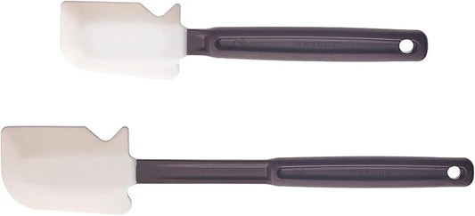 Mercer Culinary 10" & 14" Heat Resistant Silicone Spatulas - 2 Pack