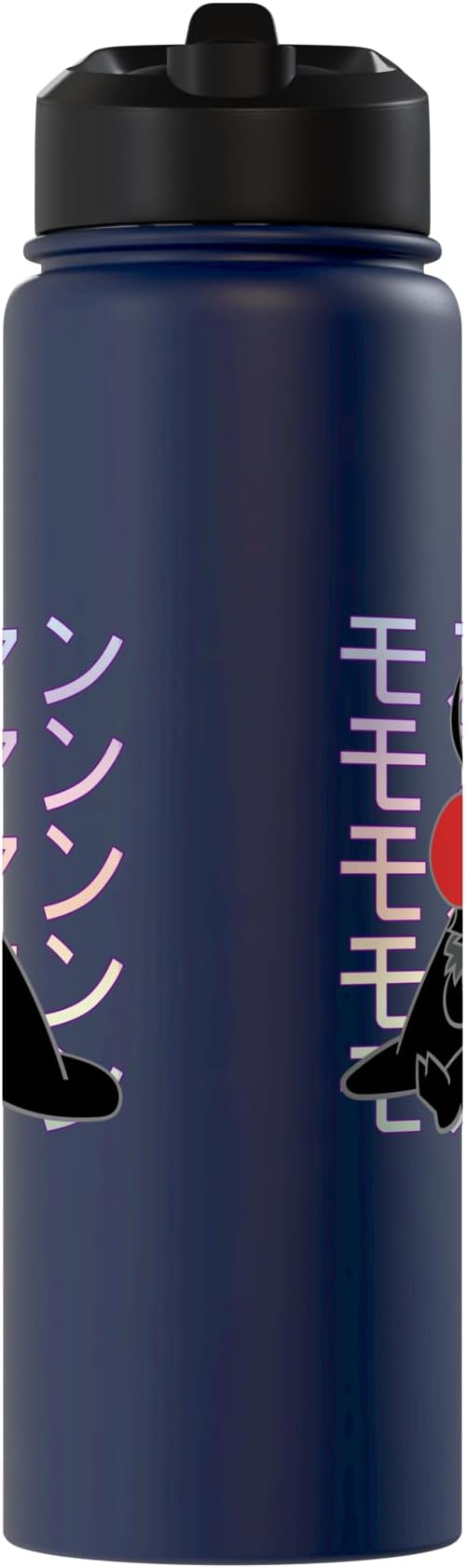 Mothman Kawaii Strawberry Milk Shake Carton Stainless Steel Insulated Water Bottle