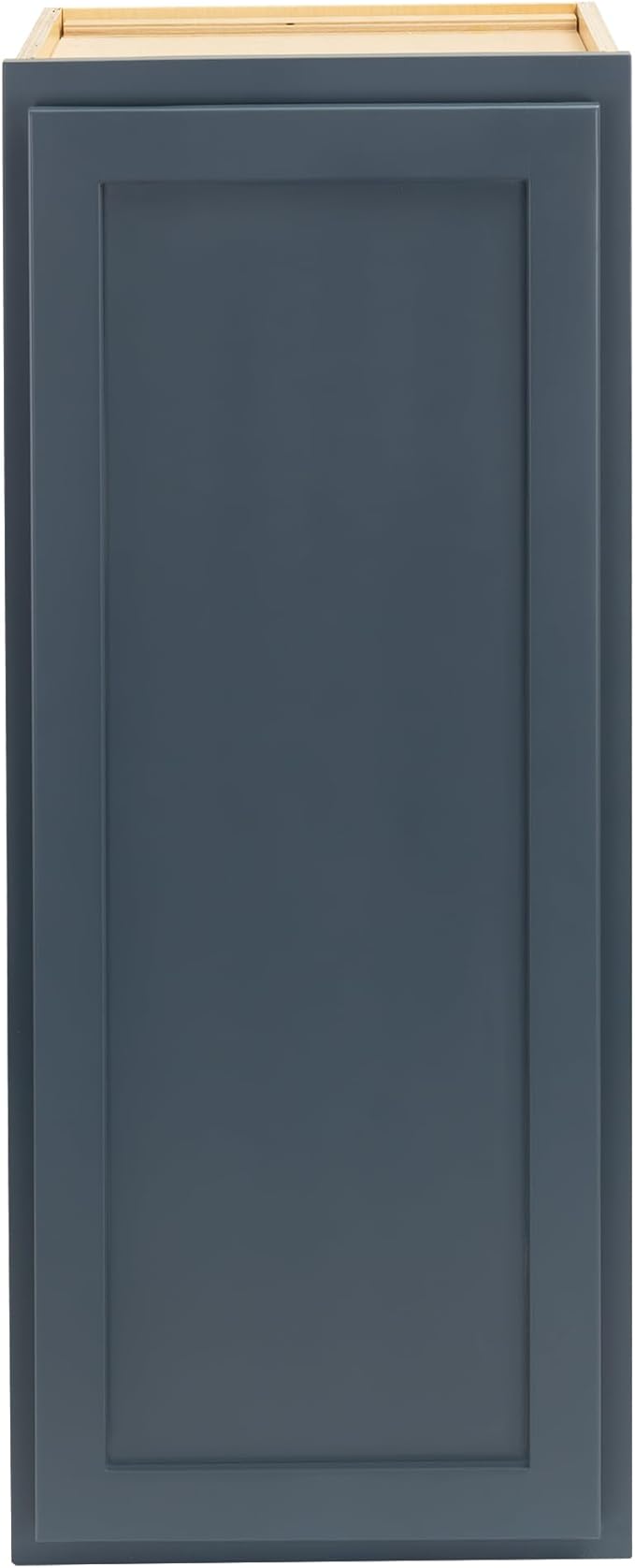 Quicklock RTA (Ready-to-Assemble) 42" Tall Wall Kitchen Cabinets - Shaker Style | 100% Hardwood | Made in America | Soft Close Hardware (Needlepoint Navy, 12''D x 12''W x 42''H)