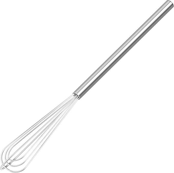 1 PCS Mini Whisk, Compact Small Whisk Essential for Eggs, Sauces and Coffee Prep, Durable Stainless Steel Small Whisks for Cooking