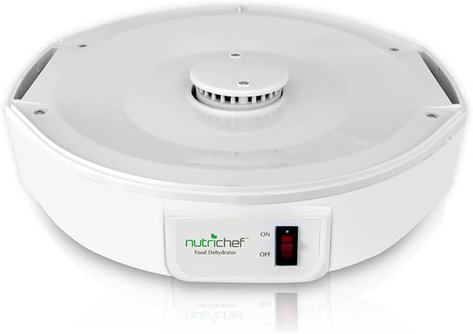 Electric Food Dehydrator Machine, Professional Multi-Tier Kitchen Food Appliances & Complete Dehydrator Cookbook: How to Dehydrate Fruit, Vegetables, Meat & More