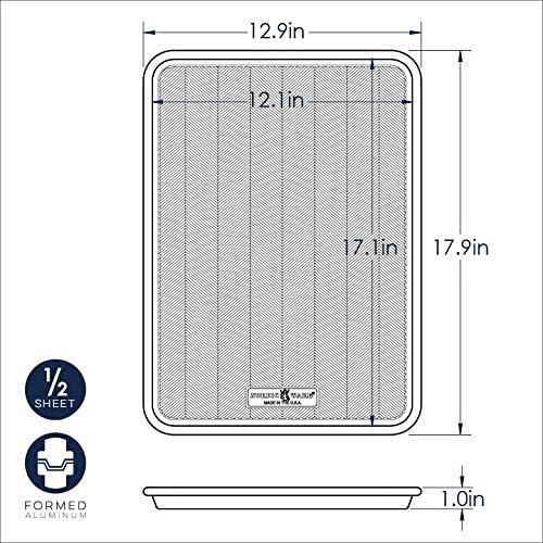 Nordic Ware Prism Baking Half Sheet 2-Pack, Natural