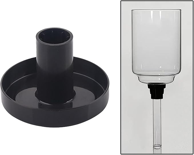 Upper Bowl Lid Siphon Pot Accessory Spare Parts Upper Chamber Cover Siphon Coffee Maker Part for Top, Easy to Clean, 9cm
