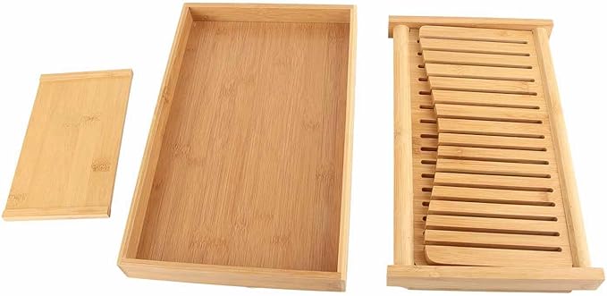 aqxreight Foldable Bread Slicing Loaf Cutting Slicing Maker Kitchen DIY Baking Pastry Tools Quickly Evenly Helps Bread GuideBread GuideBread for Homemade BreadBread