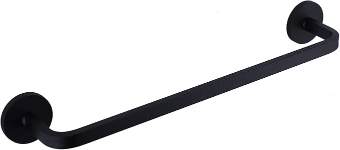Magnetic Towel Bar for Refrigerator, Magnetic Towel Holder Towel Hook Hanger for Fridge, Kitchen Stove, Oven, Dishwasher, Sink Laundry Washing Machine Black 1 Pack