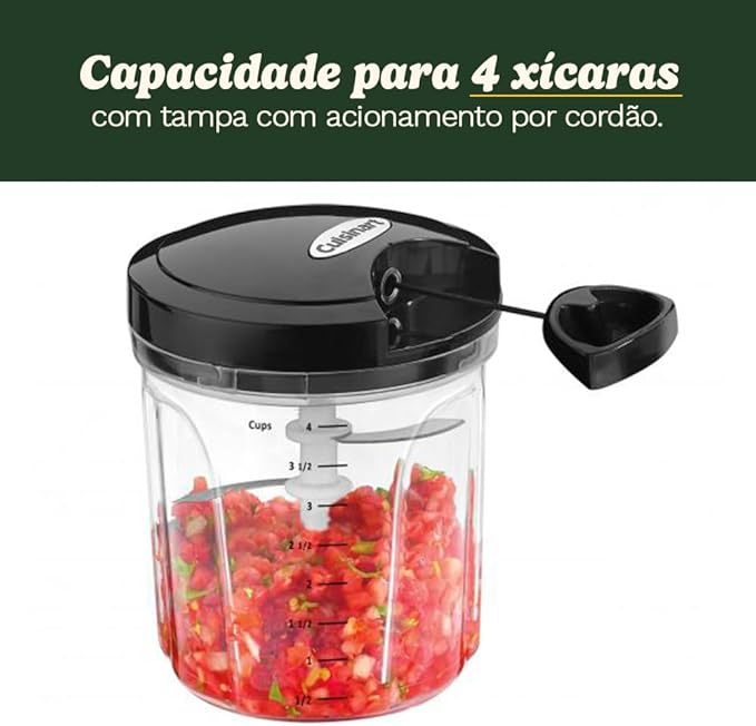 Cuisinart PrepExpress® Manual Food Processor, 4 Cup