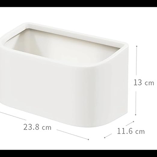 Hanging Trash Can, Kitchen Garbage Bin Waste Bins, Hanging Mini Trash Can for Kitchen Cabinet Door Small Trash Can Under Sink Wall Mounted Trash Can Mini Trash Can for Cabinet (Size : A)