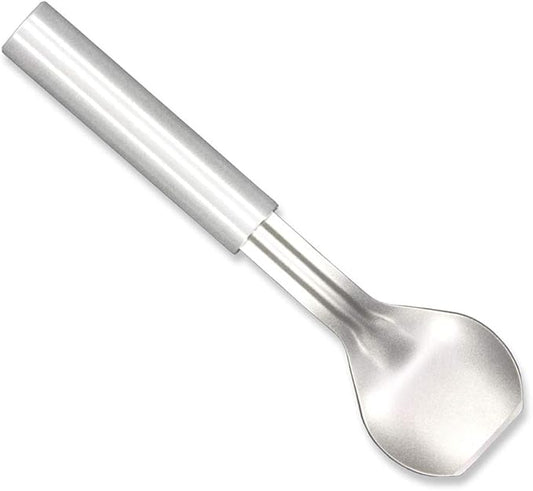 Rada Cutlery Ice Cream Scoop (R137), 2.38" x 2.38" Stainless Steel Bowl, Silver Handle