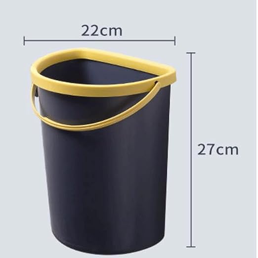 Hanging Trash Can, Kitchen Garbage Bin Waste Bins, Kitchen Trash Can Cabinet Door Hanging Vegetable Peel Sorting Trash Basket Household Bathroom Wall-Mounted Trash Can (Color : A)