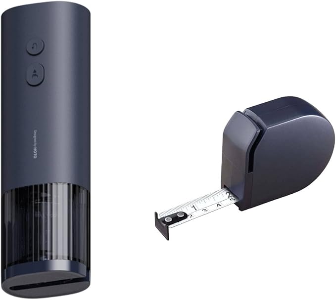Hoto Electric Wine Opener Bunble with Self Lock Tape Measur