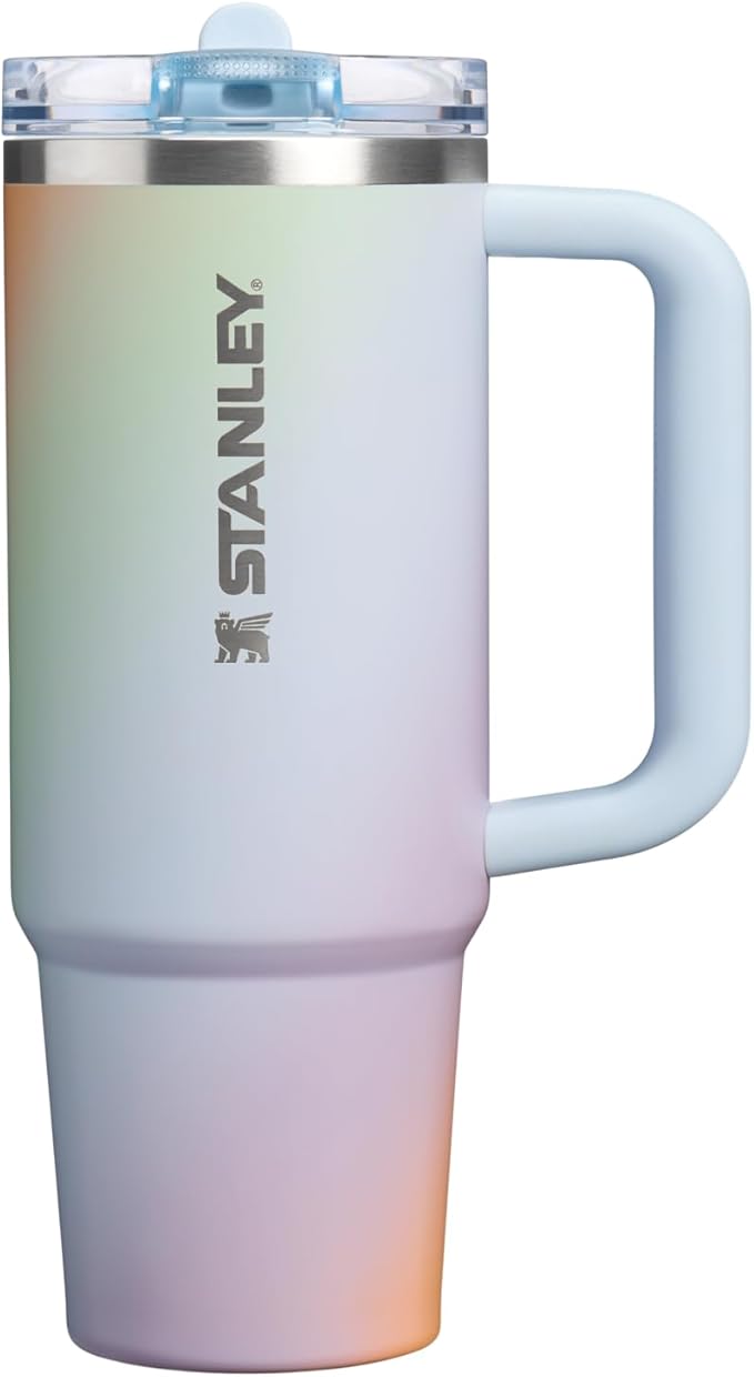 STANLEY Quencher ProTour Flip Straw Tumbler with Leakproof Lid | Built-In Straw & Handle | Cupholder Compatible for Travel | Insulated Stainless Steel Cup | BPA-Free