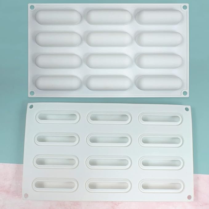 Round Food Grade Silicone Mold Hand-made Soap Silicone Mold High Temperature Resistant Easy Release soap Making Supplies (Round B_7.32 X7.32 X1.08inch)