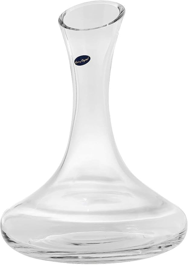 Amlong Crystal Lead-Free Large Wine Decanter, Red Wine Carafe, Wine Gift, Wine Accessories 58 oz(1700ml), with Crystal Golf Ball Stopper
