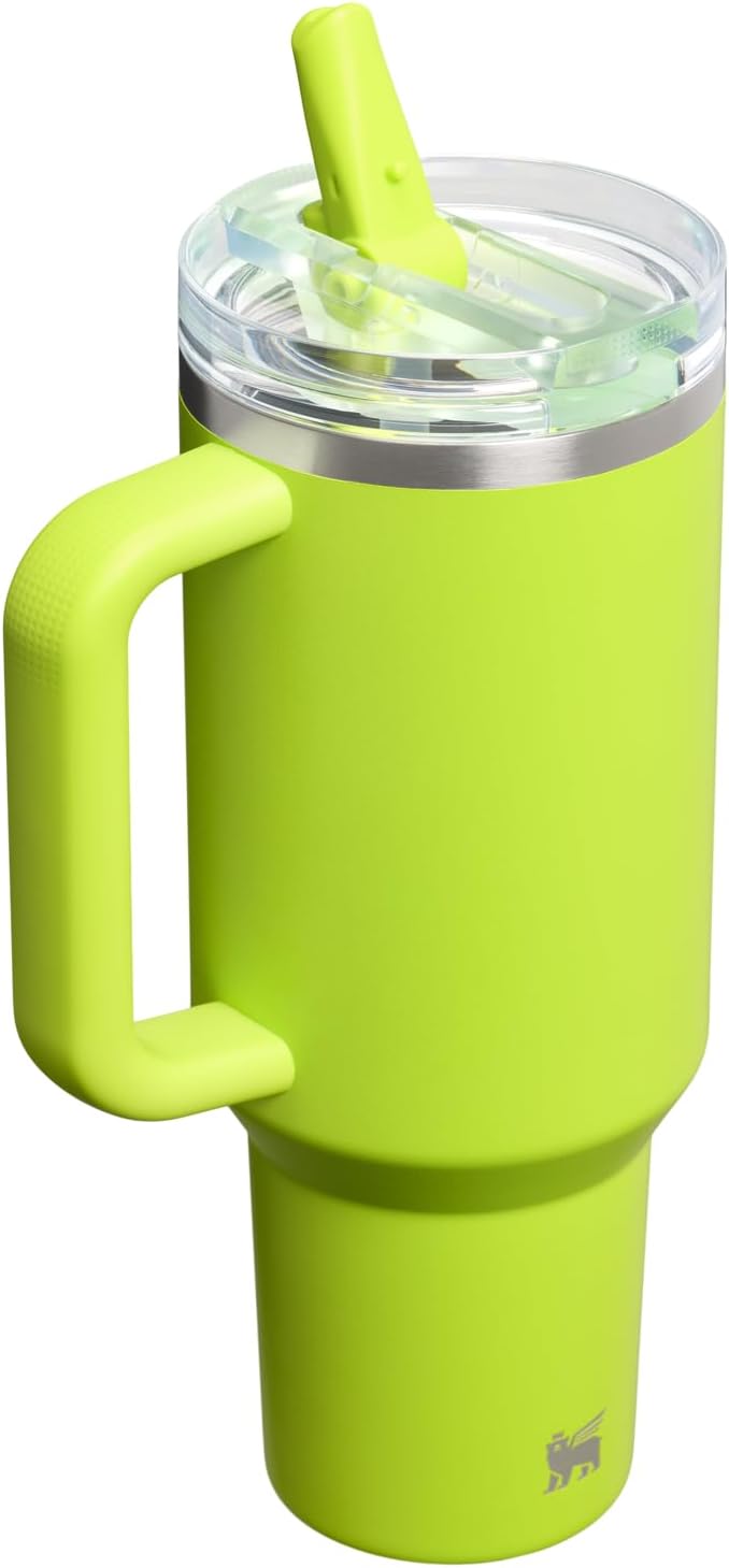 STANLEY Quencher ProTour Flip Straw Tumbler with Leakproof Lid | Built-In Straw & Handle | Cupholder Compatible for Travel | Insulated Stainless Steel Cup | BPA-Free