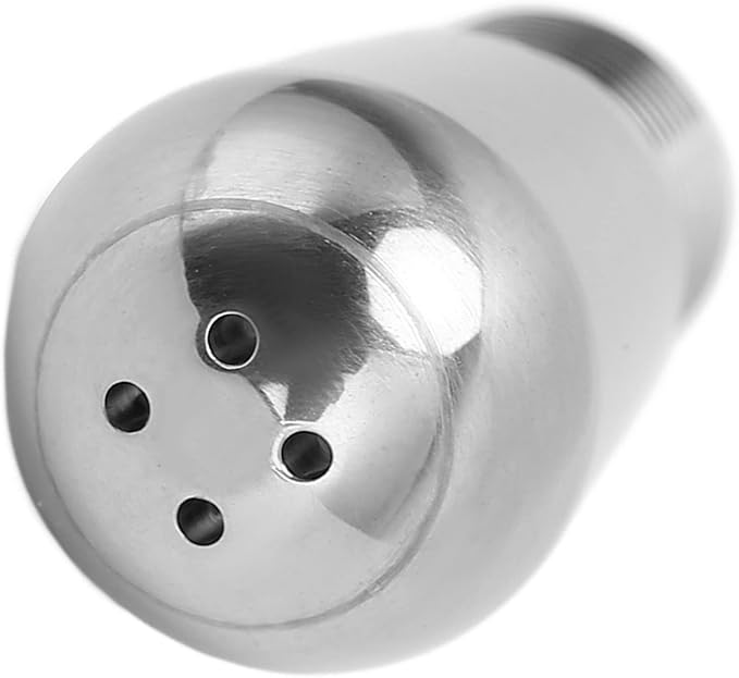 Coffee Maker Machine Steam Nozzle Tip Spout for 8 Series Coffee Machine Parts Accessories, 4 Hole Stainless Steel Replacement Coffee Maker Nozzle