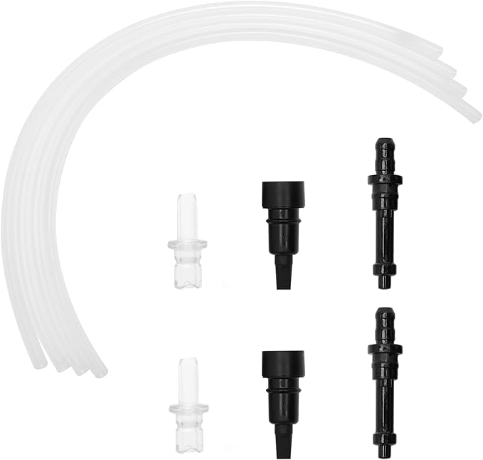 Milk System Replacement Parts for Jura,With HP3 adapter & HP1 adapter Compatible with Jura Coffee Machine Models:Z8/Z6/Z10/J6/J8/S8/S80/E8/E8 Chrome/X8/X10/GIGA 10,WE8, ENA 8, Micro 90, E6, D6,etc