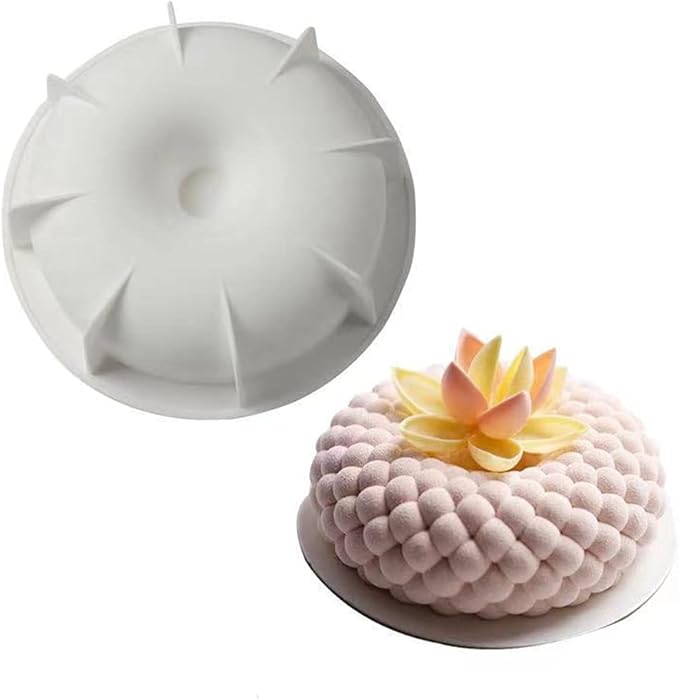 Multiple Garland Spiral Cake Silicone Mold Party Dessert Decorating Tools Mousse Baking Mould Kitchen Pastry Modle
