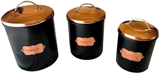 UNIWARE Copper Bar Tools & Drinkware/Moscow Mule Mugs (3 pc Copper Canister)