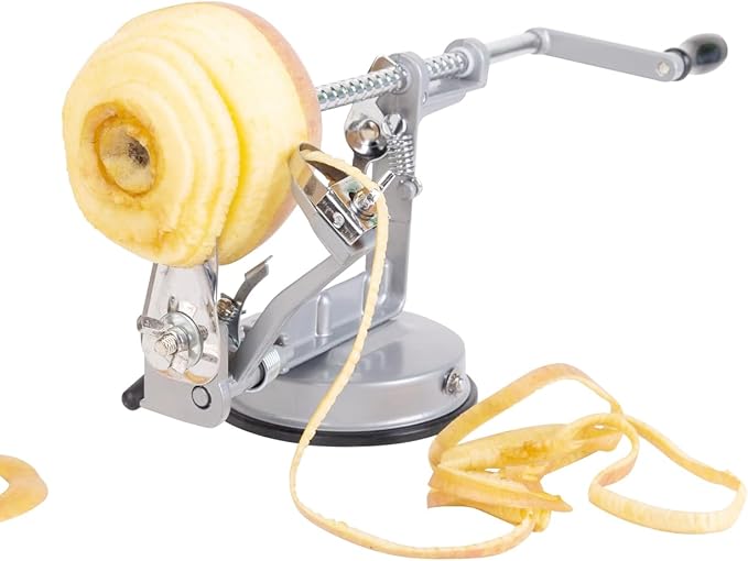 Apple peeler and corer with Powerful Suction base Apple peeler slicer corer with stainless steel blades for pears potato peelers
