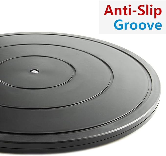 Lazy Susan Turntable Organizer - 12 Inch & 16 Inch Heavy Duty Rotating Swivel Stand