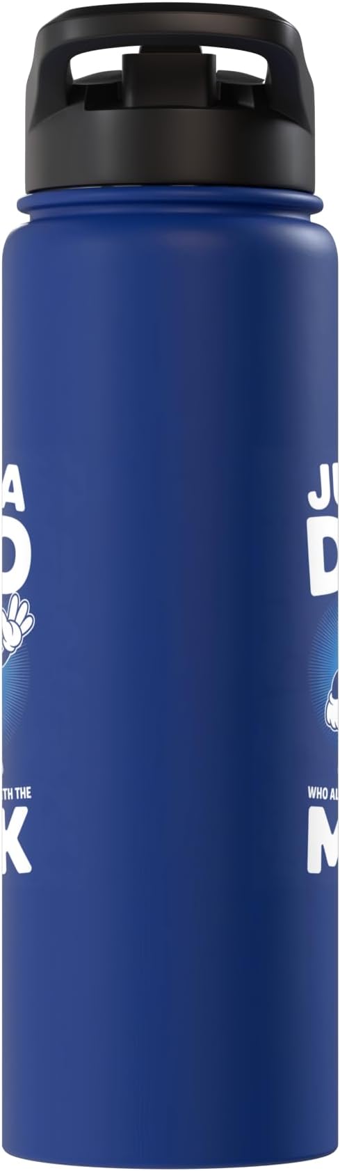 Just A Dad Who Always Came Back With Milk Stainless Steel Insulated Water Bottle