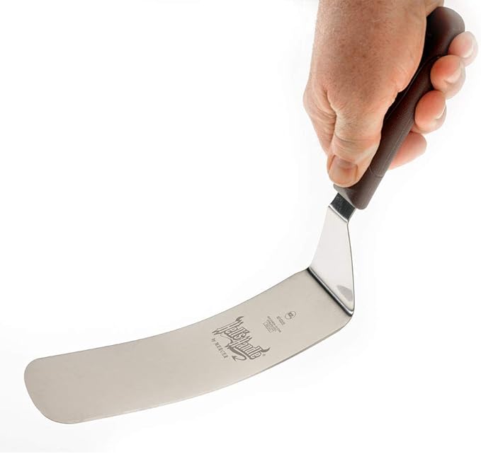 Mercer Culinary Hell's Handle 8-Inch x 3-Inch Turner - Beveled Side Edges