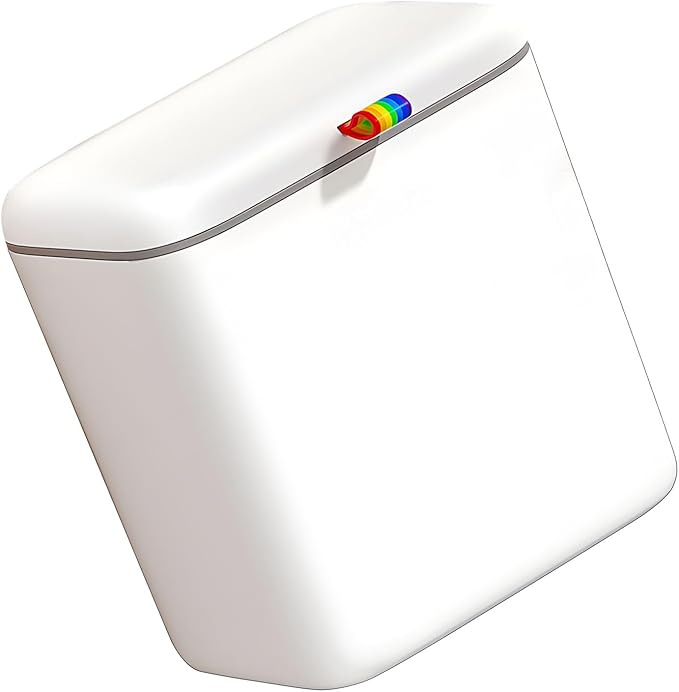 Compact Wall Mounted Humus Bucket with Fasteners Gluey Mattresses 2 Opening Fashion for Bathroom Bedroom Store Locking Mechanism Lid Kitchen Humus Bucket