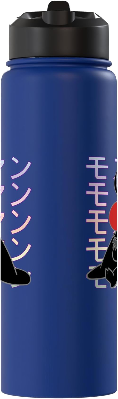 Mothman Kawaii Strawberry Milk Shake Carton Stainless Steel Insulated Water Bottle