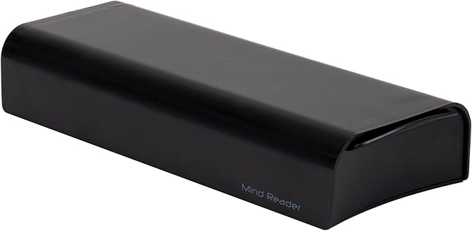 Mind Reader Single Serve Coffee Pod Organizer, 12-14 Coffee Pod Capacity, Black