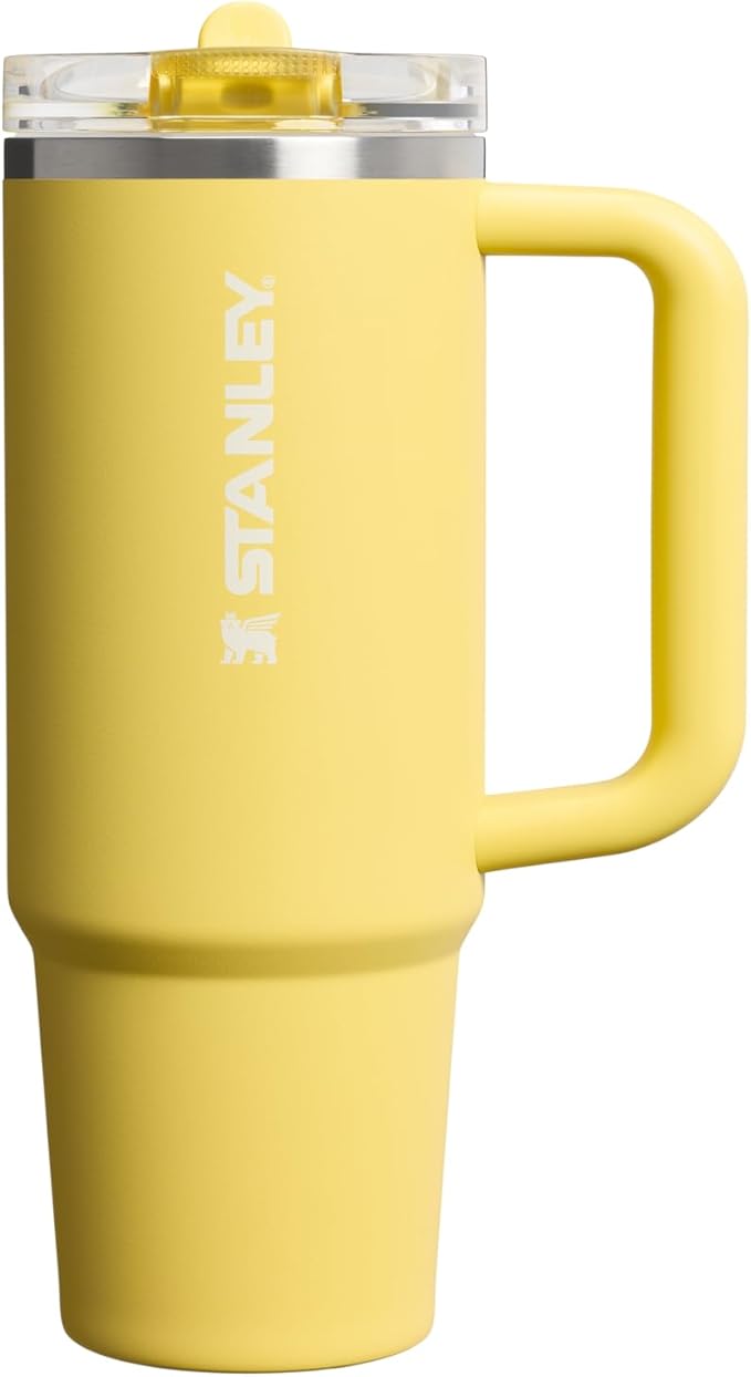 STANLEY Quencher ProTour Flip Straw Tumbler with Leakproof Lid | Built-In Straw & Handle | Cupholder Compatible for Travel | Insulated Stainless Steel Cup | BPA-Free