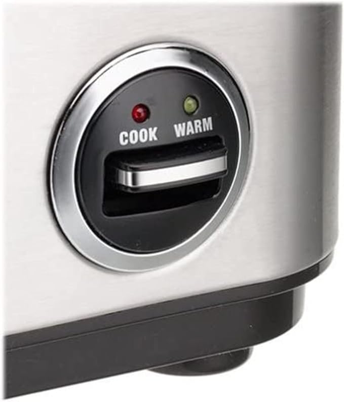 Cuisinart 8-Cup Rice Cooker and 4 Slice Toaster Oven, Brushed Stainless